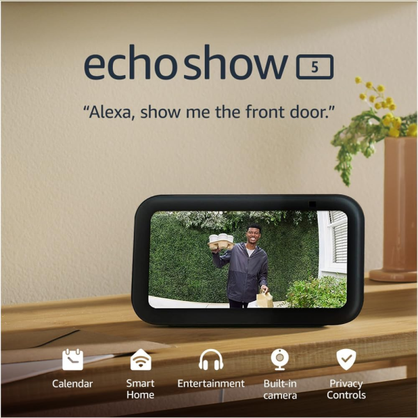 Echo Show 5 (Newest gen) - Cash Alt £70 - Only 125 Tickets
