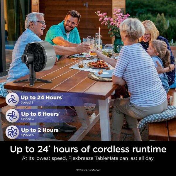 Shark FlexBreeze TableMate Cordless Fan - Cash Alt £95